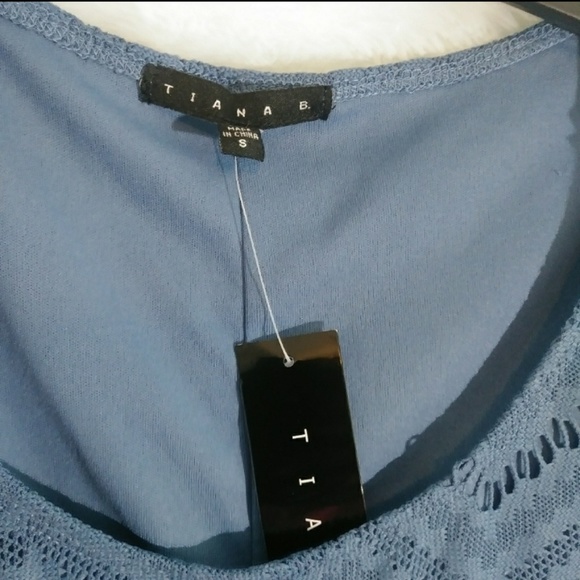 Tiana B. Lace Overlay Dress - Picture 6 of 8